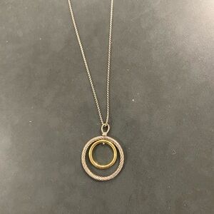 David Yurman Mobile Circle Pendant Necklace